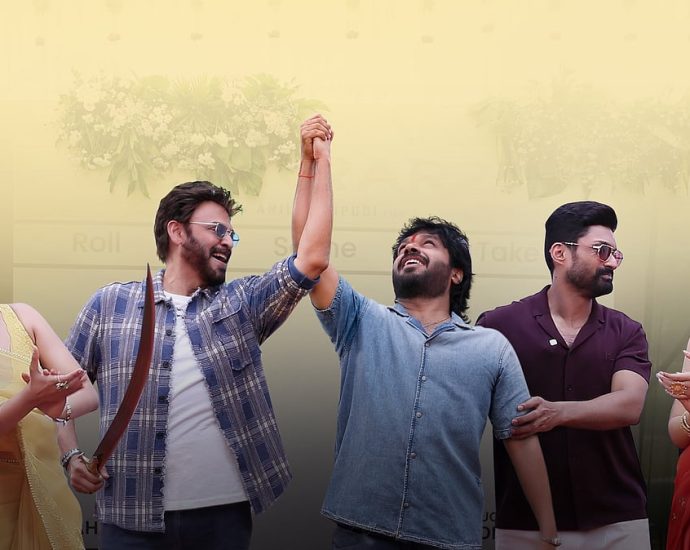 Venkatesh joins the shoot of Kalyan Ram, Anil Ravipudi’s VenkyAnil5